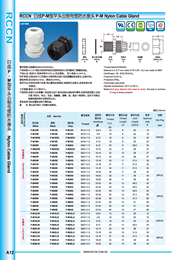 日成公制電纜接頭 P-M